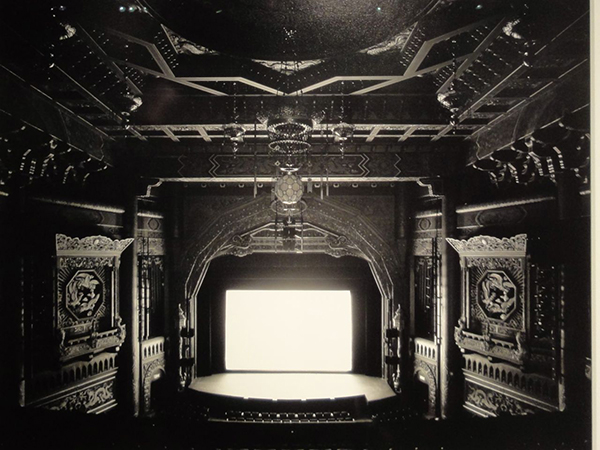 Hiroshi Sugimoto, Fifth Avenue Theatre, Seattle, gelatin silver photograph, 1997. Image courtesy of the Seattle Art Museum.  